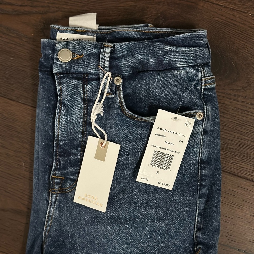 Good Legs Skinny Cropped Jeans by Good American - Picture 4 of 6